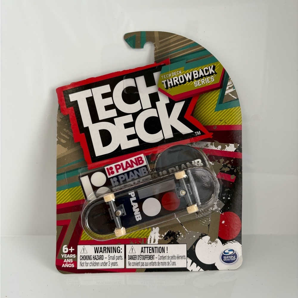 BRAND NEW SEALED Tech Deck Throwback Series Plan B Design Fingerboard
